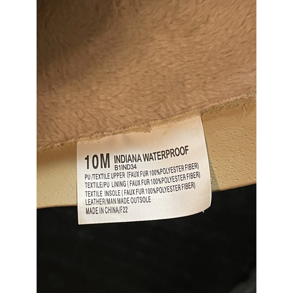 Jbu by Jambu Boots Womens 10 M Indiana Waterproof Snow Brown Comfort Ankle Top - Picture 2 of 9